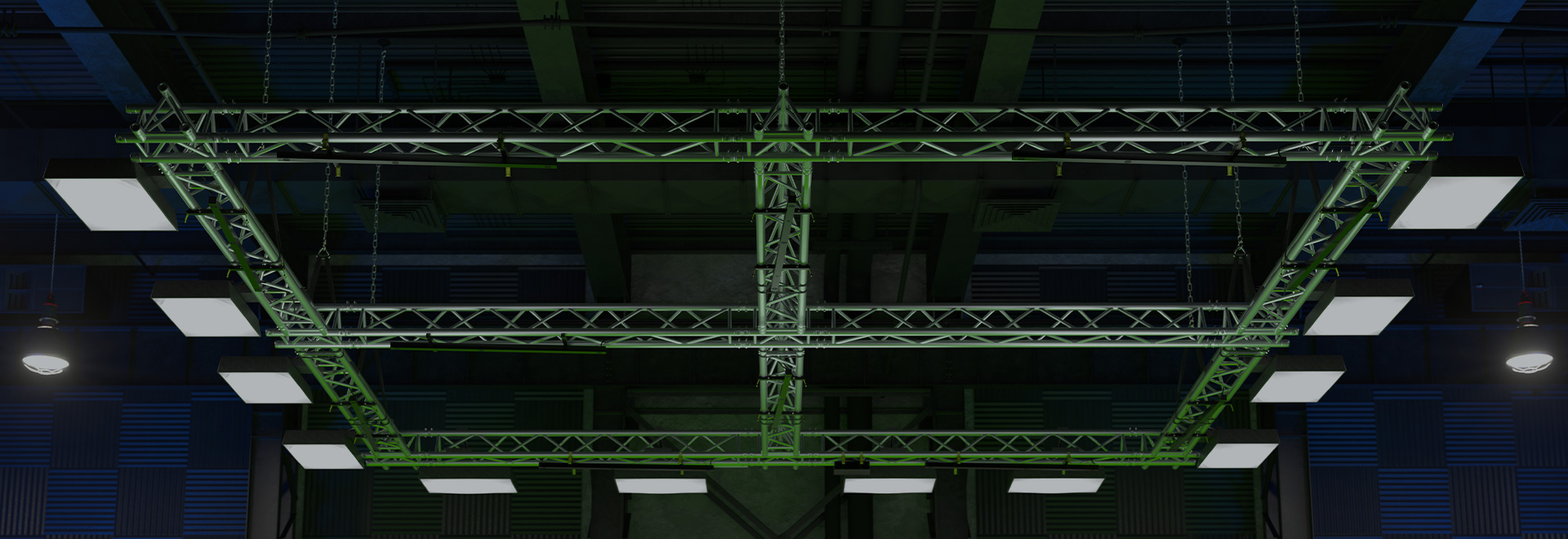 Truss tracking area